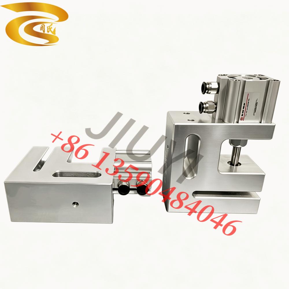 Angle Punching Machine/ Triangle Hole Punch/v Punch Hanging Hole Puncher For Plastic Bag Making Machine Packaging Parts - Color: Metallic Color