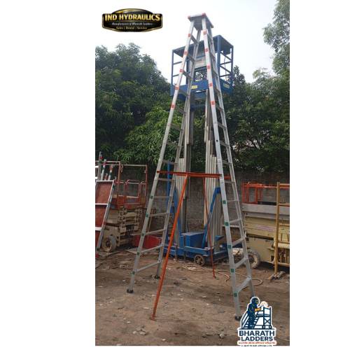20 Ft A-Type Aluminium Ladder - Feature: Heavy Duty