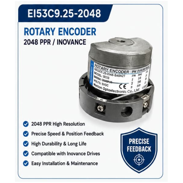 EI53C9.25 2048 PPR Rotary Encoder
