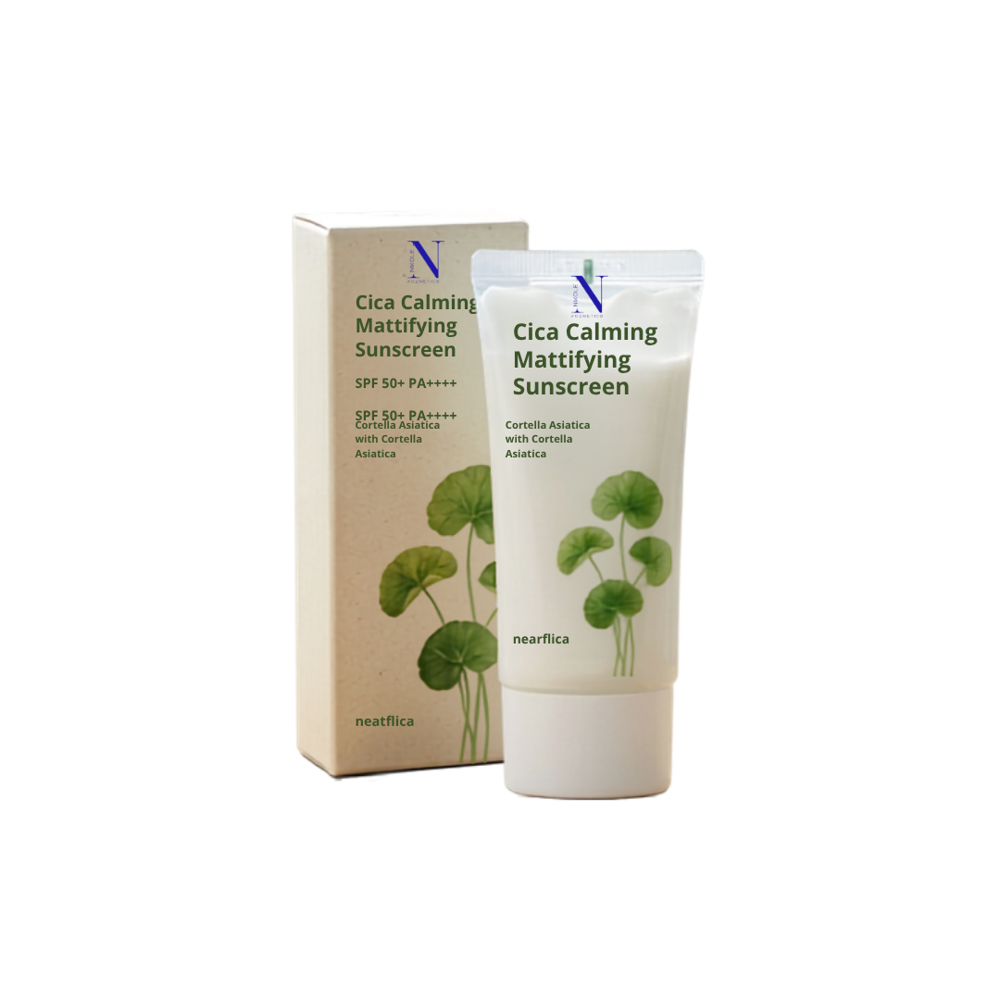 Cica Calming Mattifying Sunscreen - Attributes: Smudge Proof