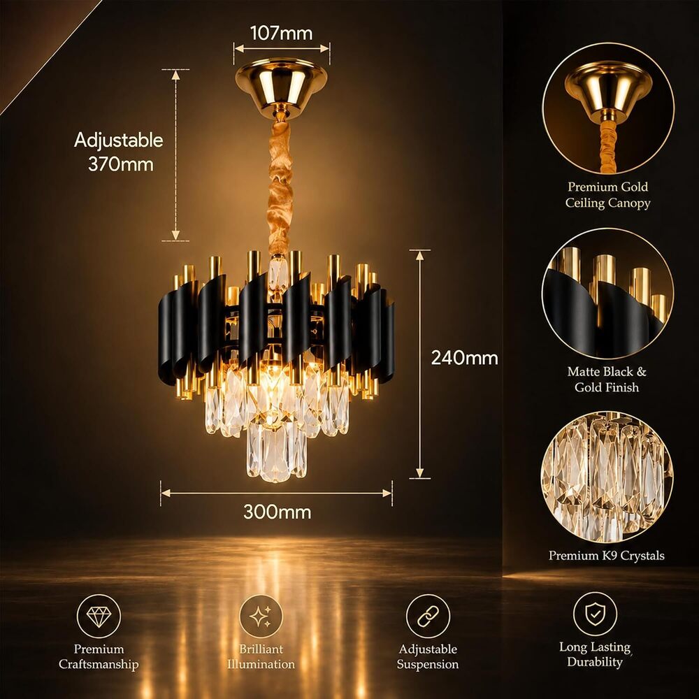 SL1500 9015 BG 300M Chandelier