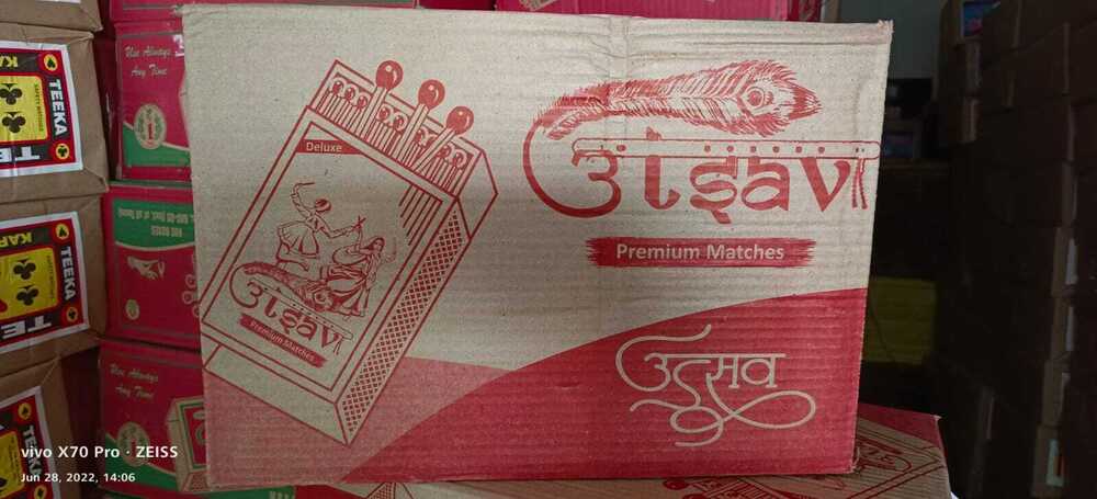 Usav Premium Safety Matches Box