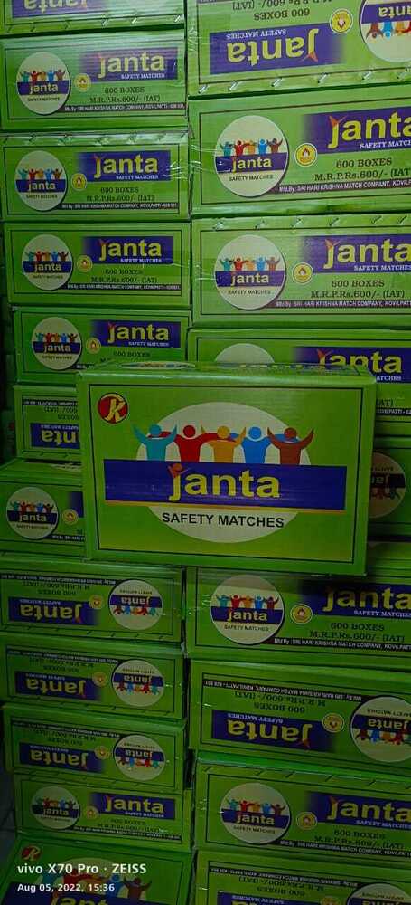 Janta Safety Matches 30 Sticks