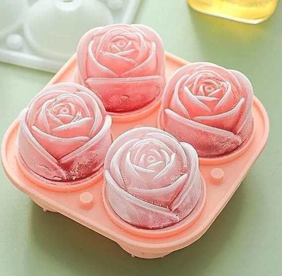 Rose Shape Ice Tray