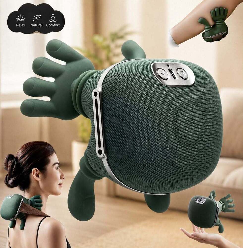 Hand Shoulder Neck Massager with Vibration