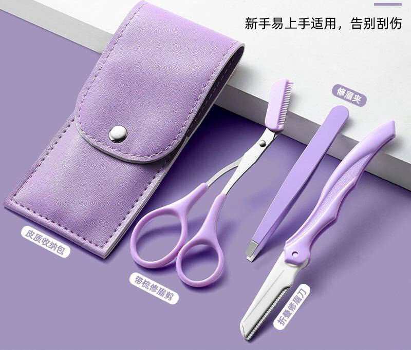 3-in-1 Professional Eyebrow Grooming Kit