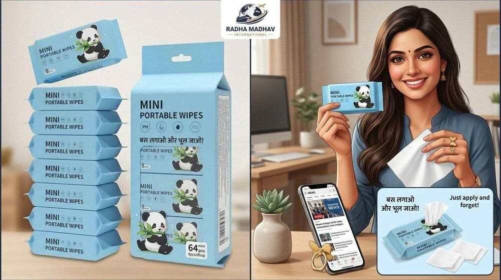 Disposable Portable Pocket Water Wipes