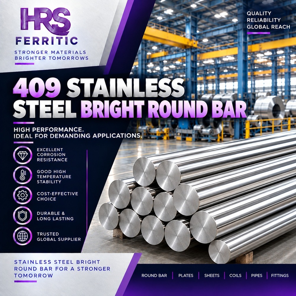 409 Bright Round Bar