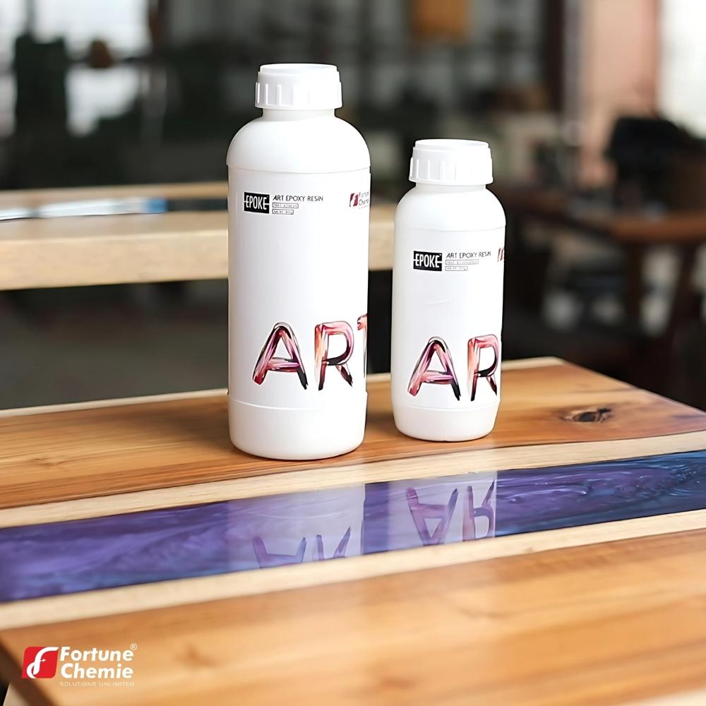 River Table Epoxy Resin - Application: Coating