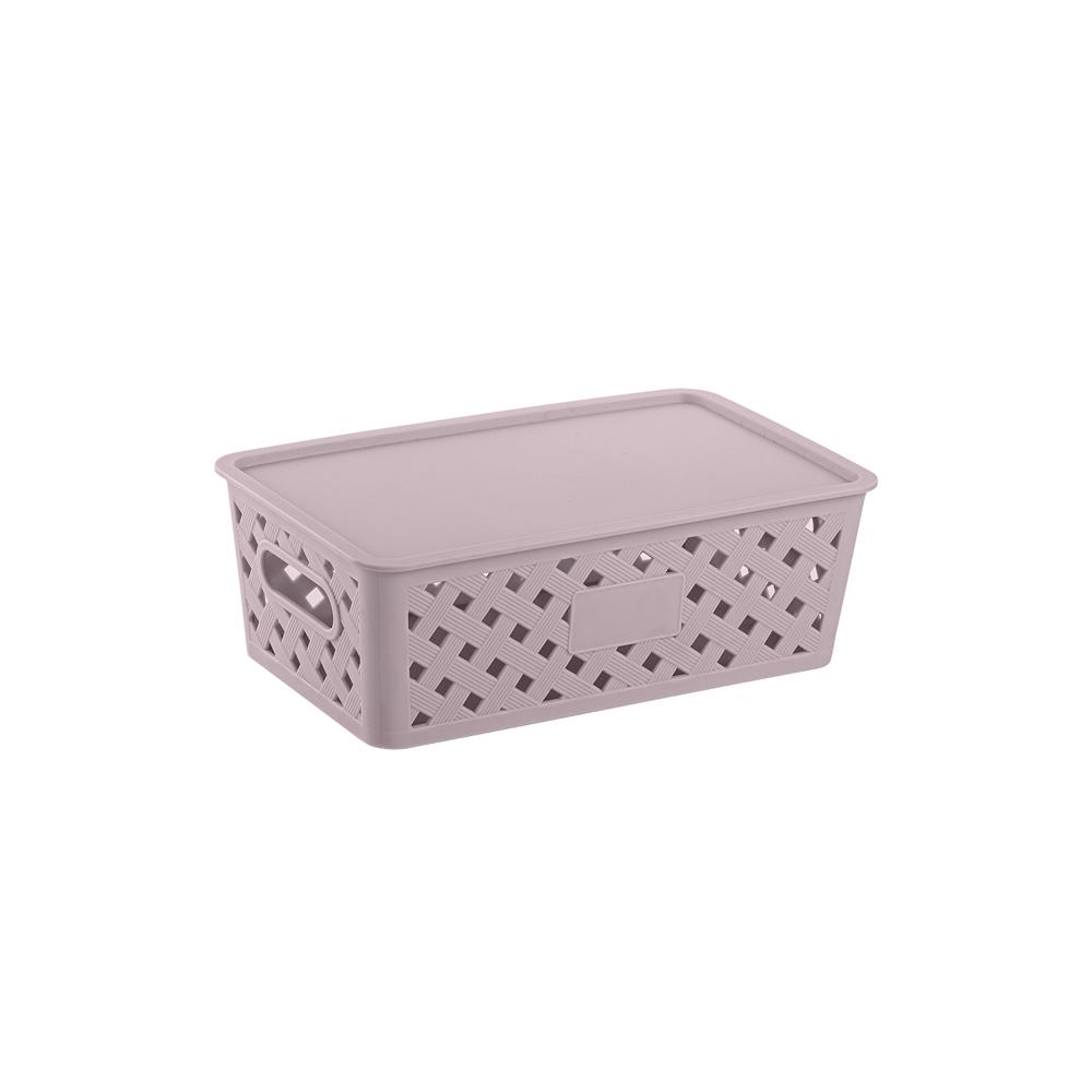 Woven Storage small Basket With Lid