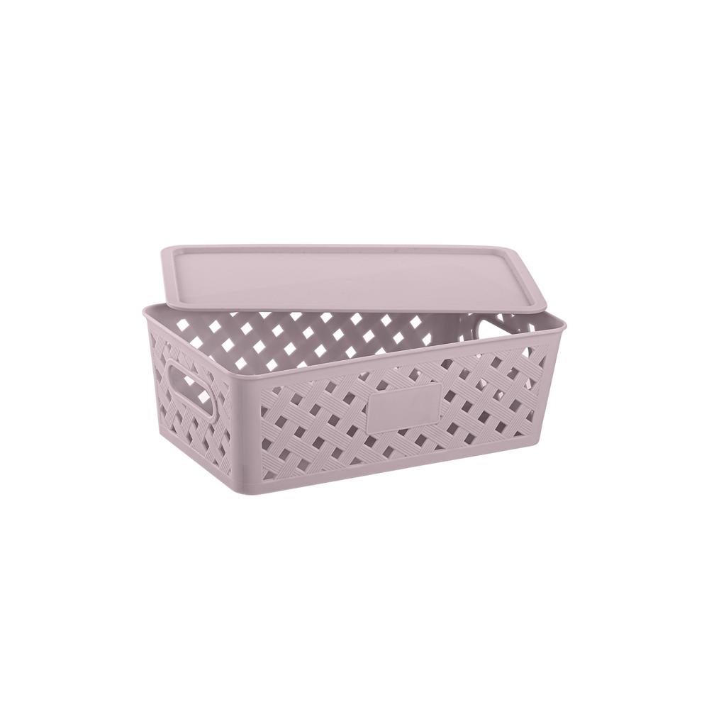 Woven Storage small Basket With Lid