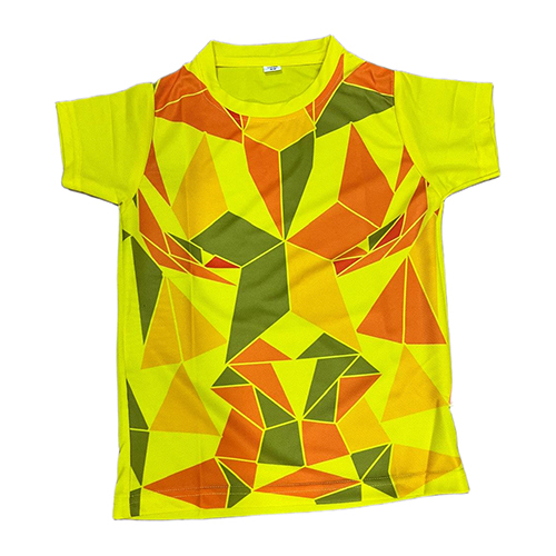 Multi-Color Sublimation Printed T-Shirt
