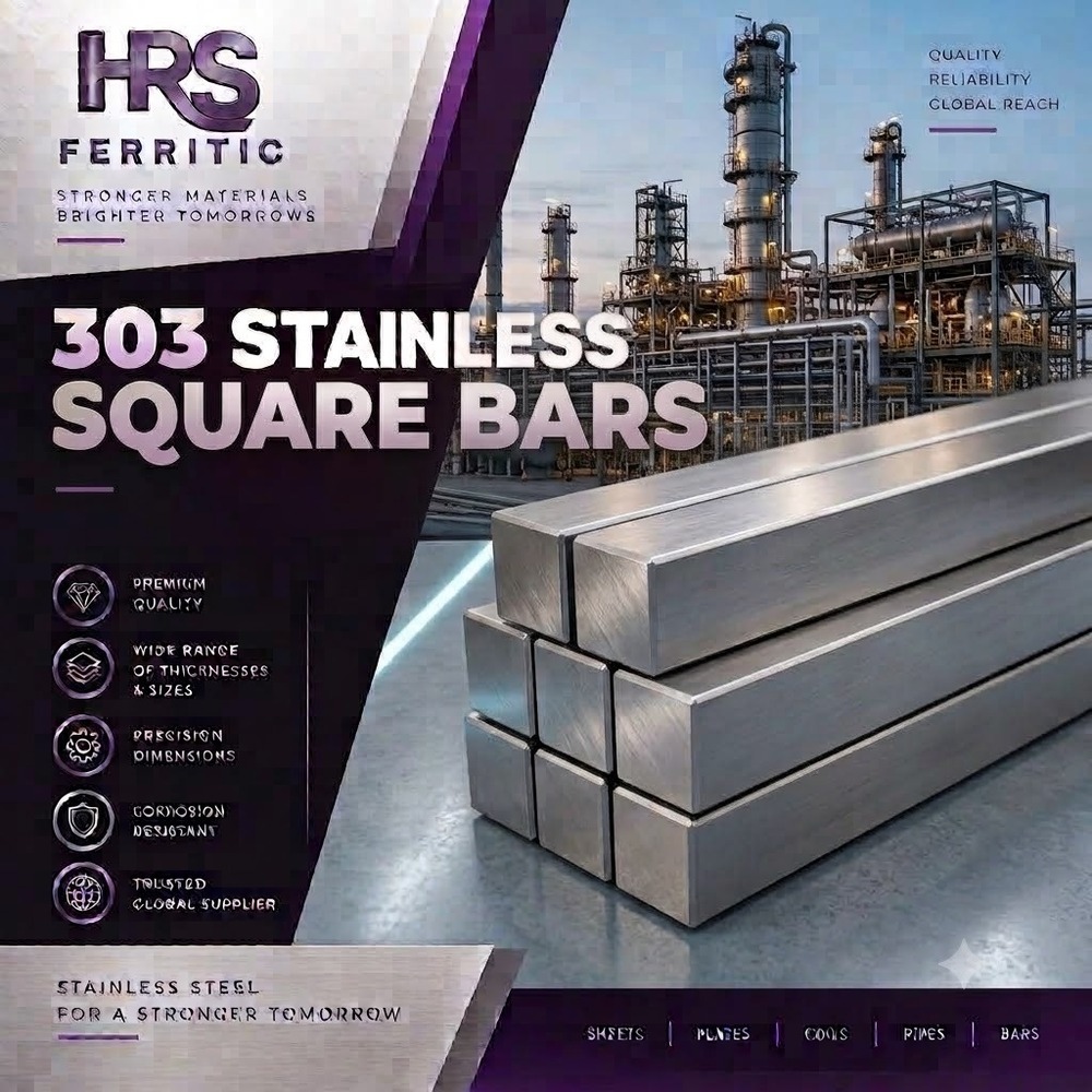 303 SS Square Bars