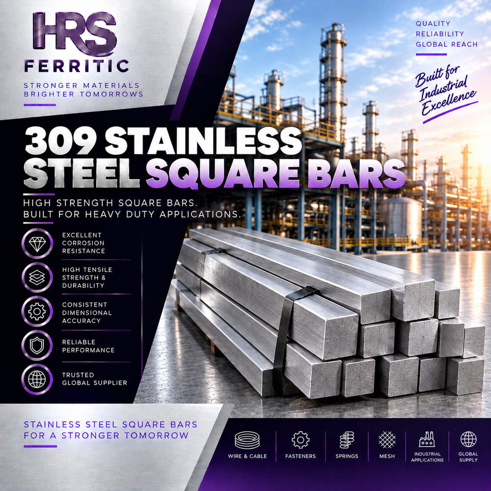 309 SS Square Bars