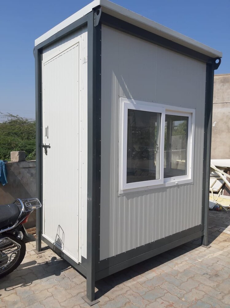 Security Cabin Puf Panel - Puf Material, 150mm Thickness | Superior Insulation, Corrosion Resistance, Low Maintenance, High Adhesion Strength