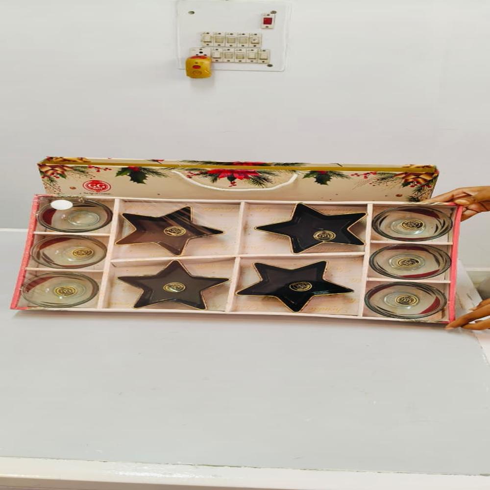 Star Shape Bowl Gift Set - Battery Capacity: N/A Elementary Charge (E)