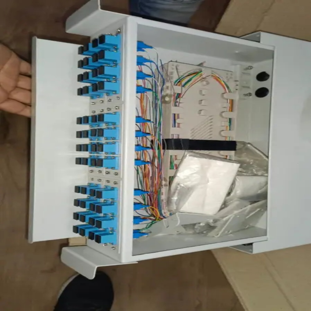 48-Port Fiber Management System (Fms) - Color: Grey