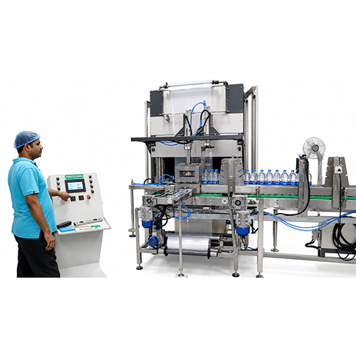 Fully Automatic Shrink Wrapping Machine 150 BPM