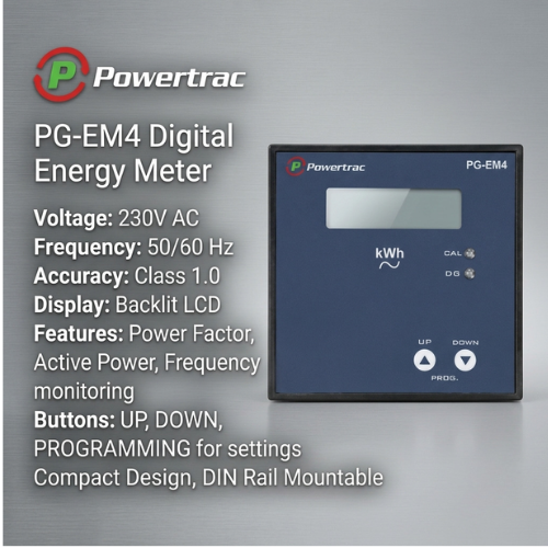 Dual Source Energy Meter - Accuracy: 100 %