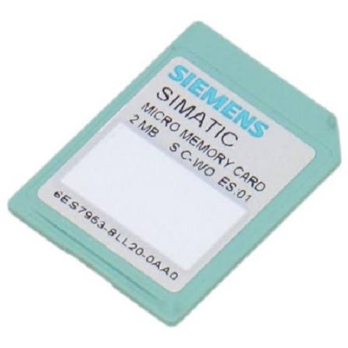 SIMATIC S7 Micro Memory Card, 2 MB, 3.3 V NFlash
