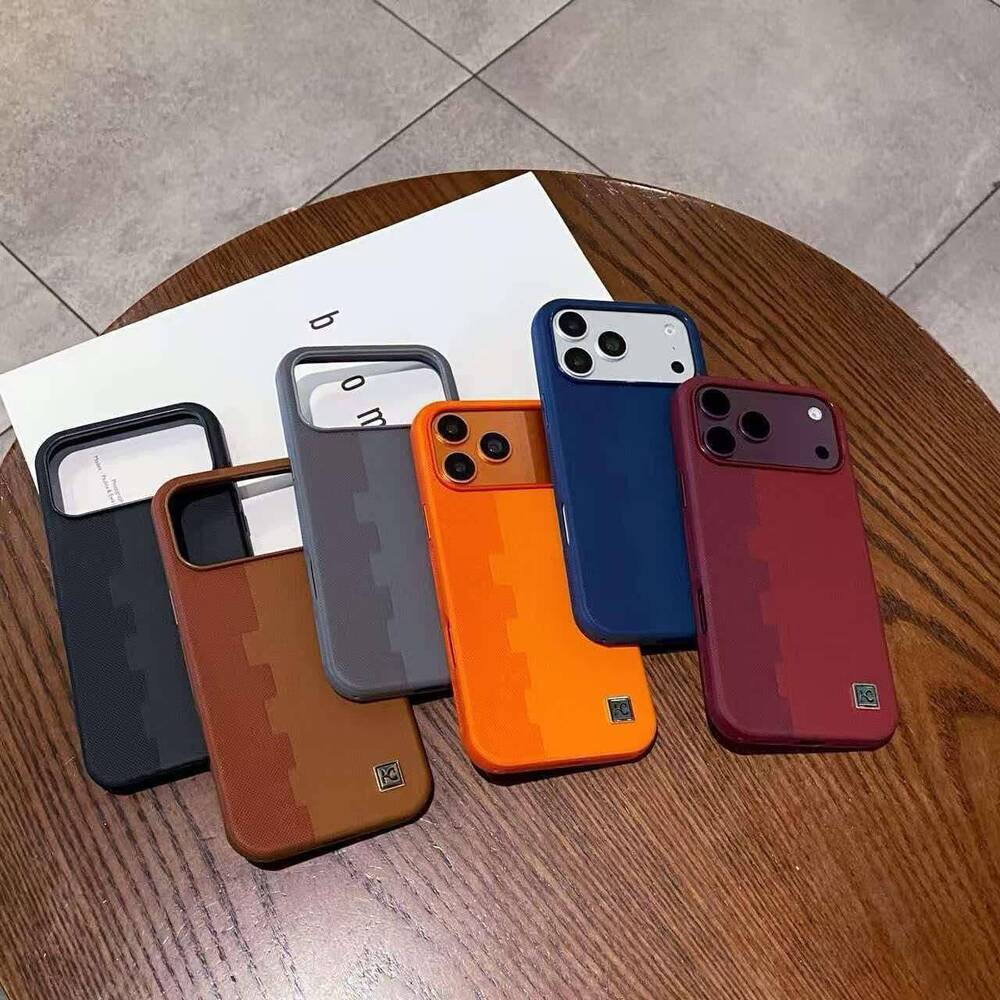 Textured Orange iPhone Case