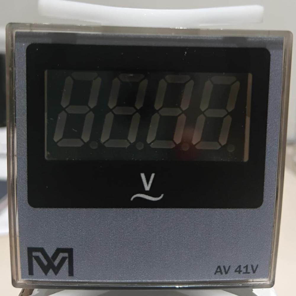 Mw Av41v Indicator Single Phase Digital Voltmeter - Measuring Range: 230 Vac