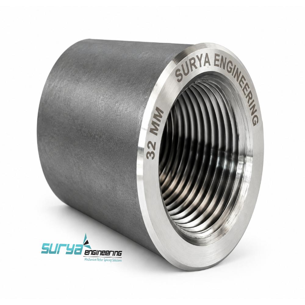 Taper threaded Rebar Coupler