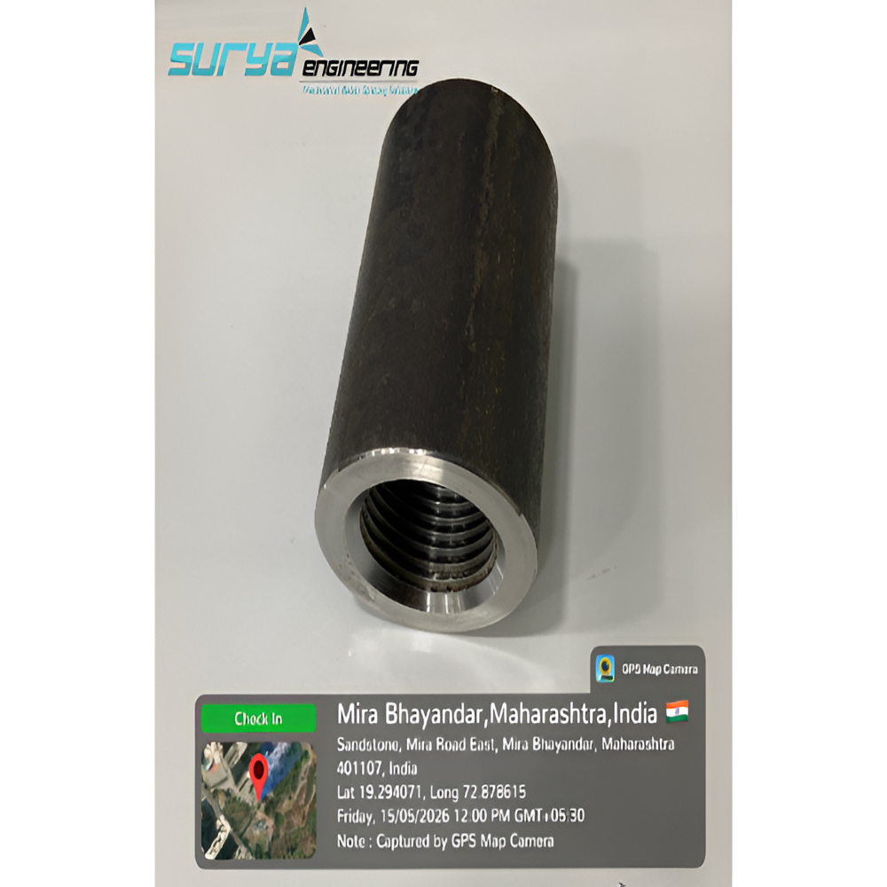 Taper threaded Rebar Coupler