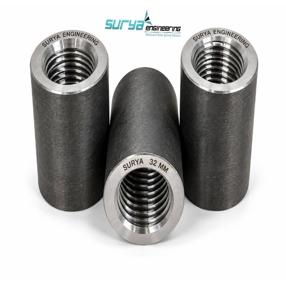 Taper threaded Rebar Coupler