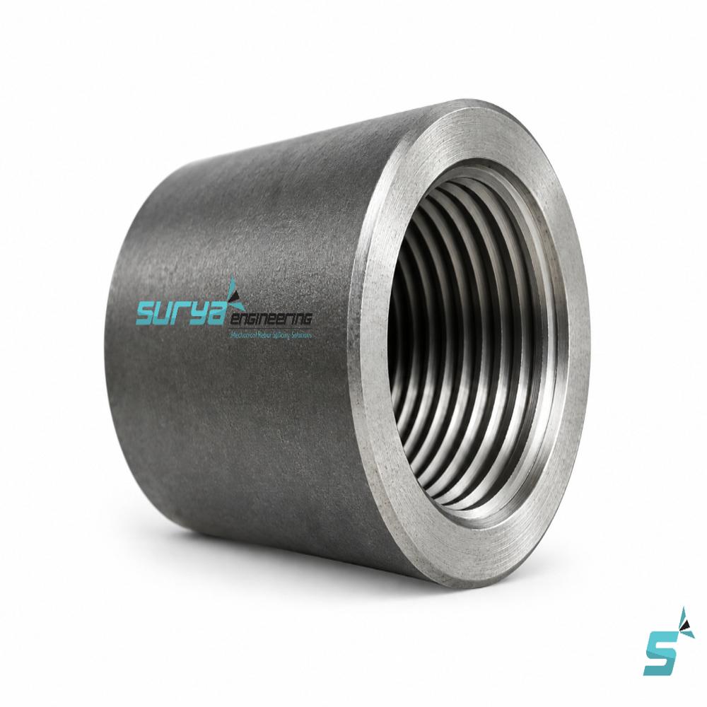 Taper threaded Rebar Coupler