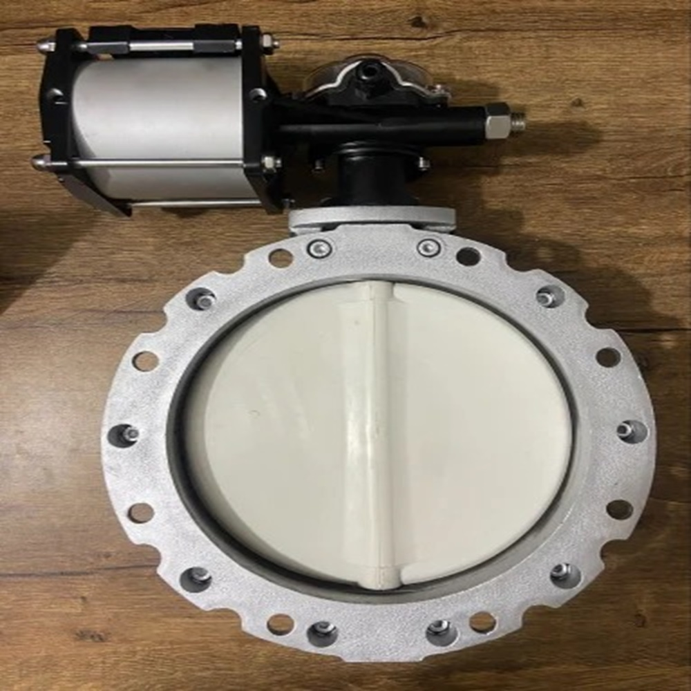 Pneumatic CEMENT Butterfly Valve