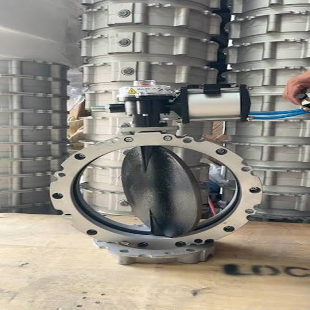 Pneumatic CEMENT Butterfly Valve