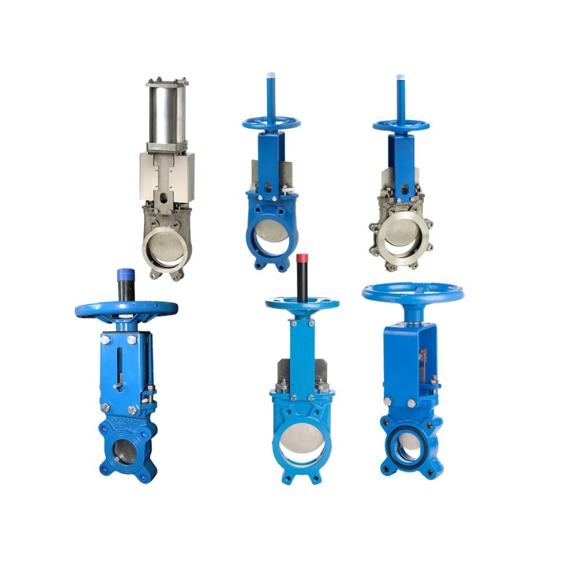 Ss304 Disc Wedge Resilient Seat Knife Gate Valve Wafer Type - Application: Industrial