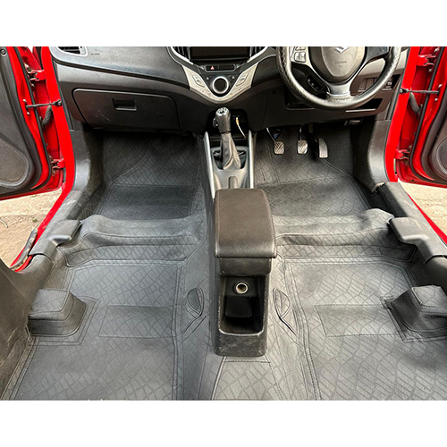 Black SLF Car Floor Lamination - Aquamarine
