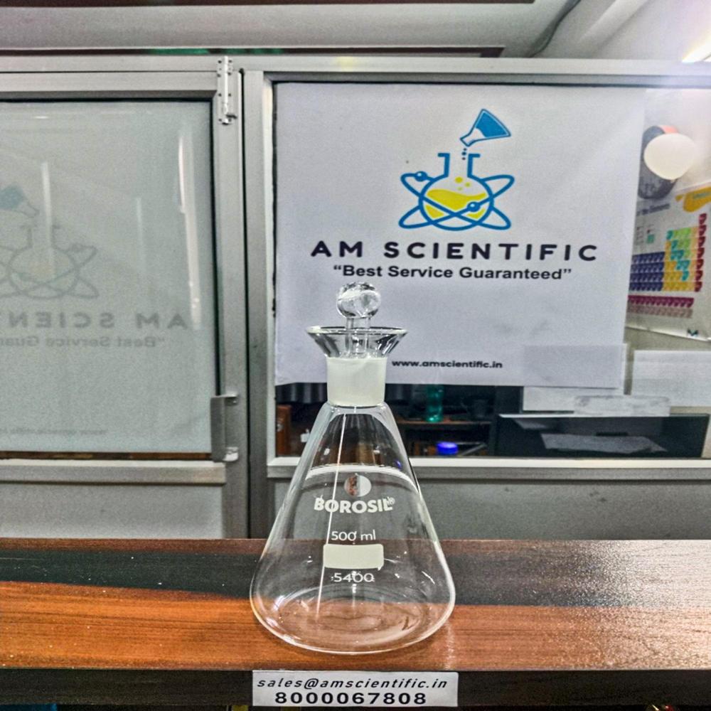 Iodine Flask With IC Glass Stopper 500ml