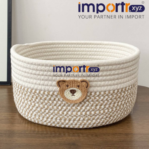 Dog Toy Storage Baskets