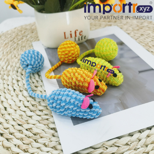 Pet Cat Mouse Ball Toys for Cats