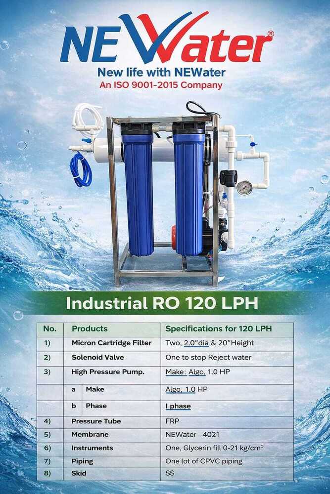 100 Lph Commercial Ro System - Automatic Grade: Full Automatic