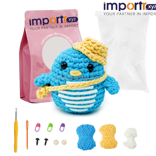 Diy All in One Crochet Knitting Pattern Set