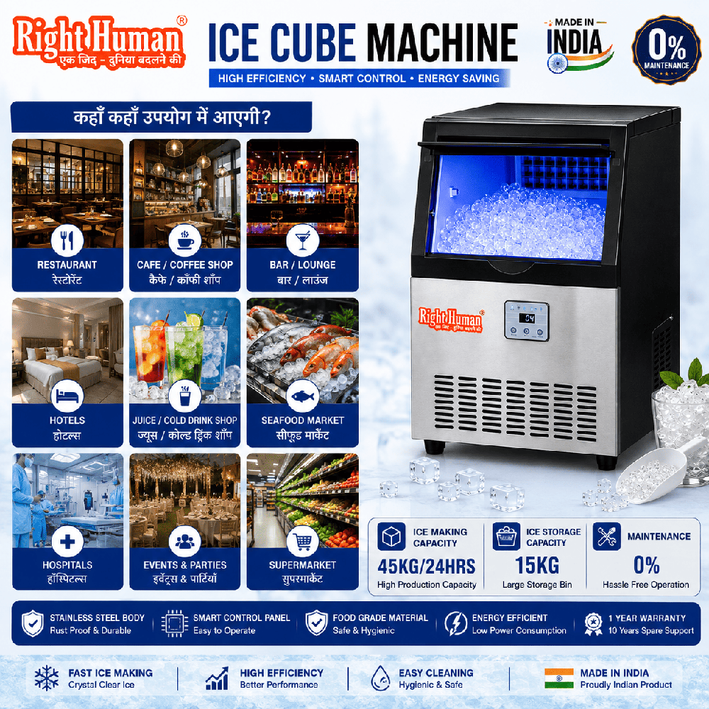 Commercial Ice Cube Making Machine