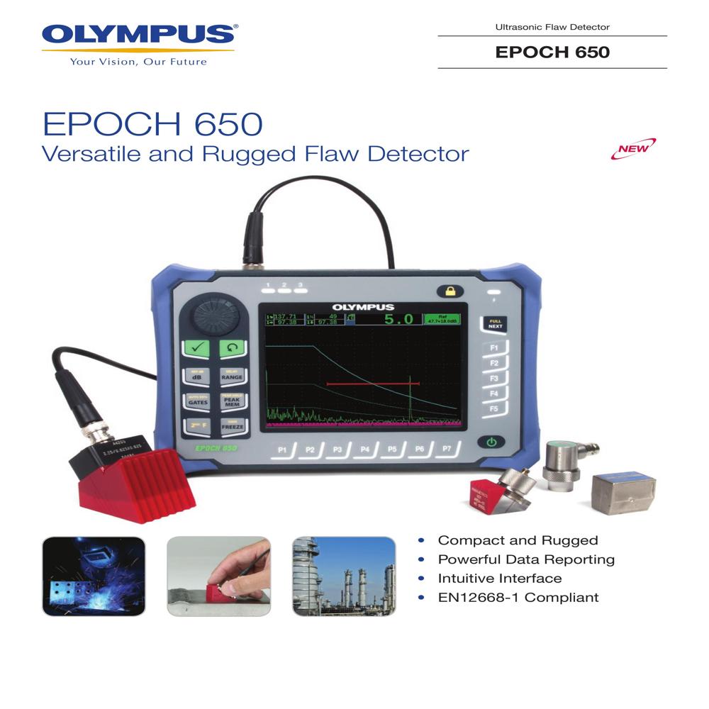 EPOCH 650 Ultrasonic Flaw Detector