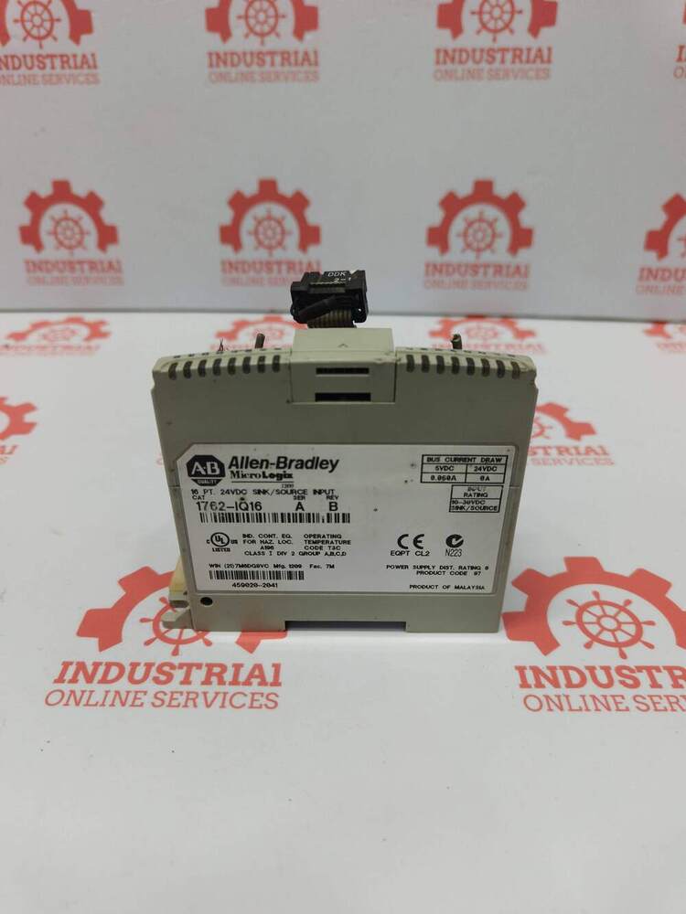 ALLEN BRADLEY 1762-IQ16 16-Point Discrete DC Digital Input Module
