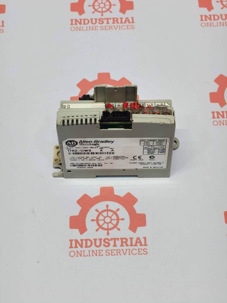 ALLEN BRADLEY 1762-OW8 8-Point Digital Relay Output Expansion Module