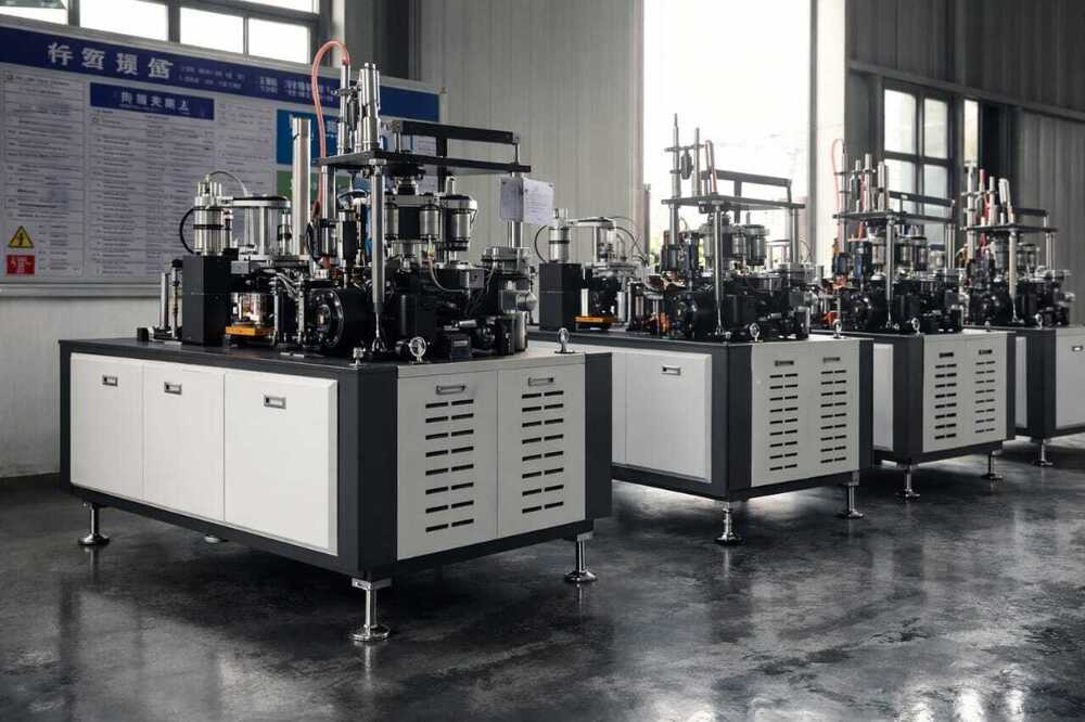 Automatic paper cup machine