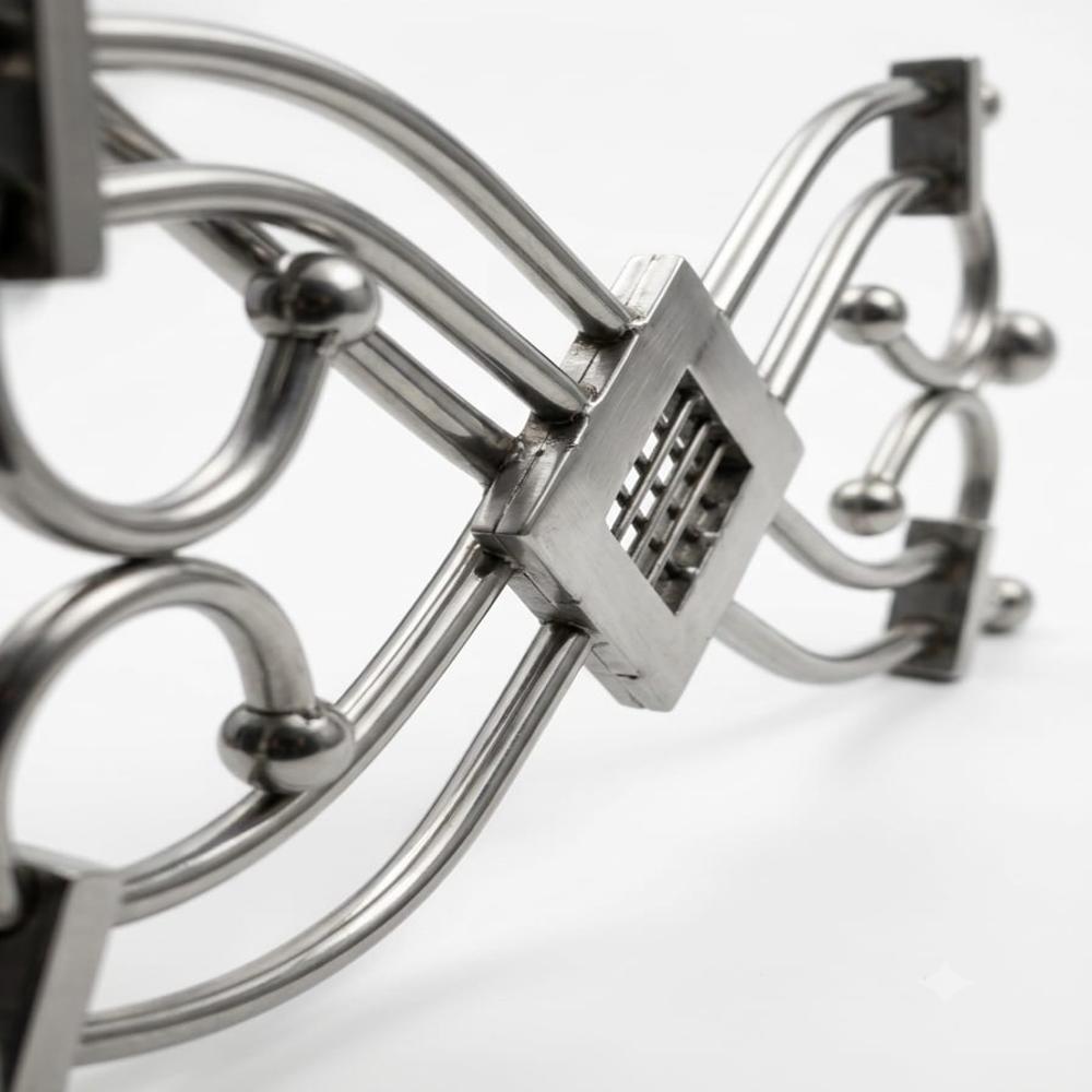 SS Railing Butterfly Design