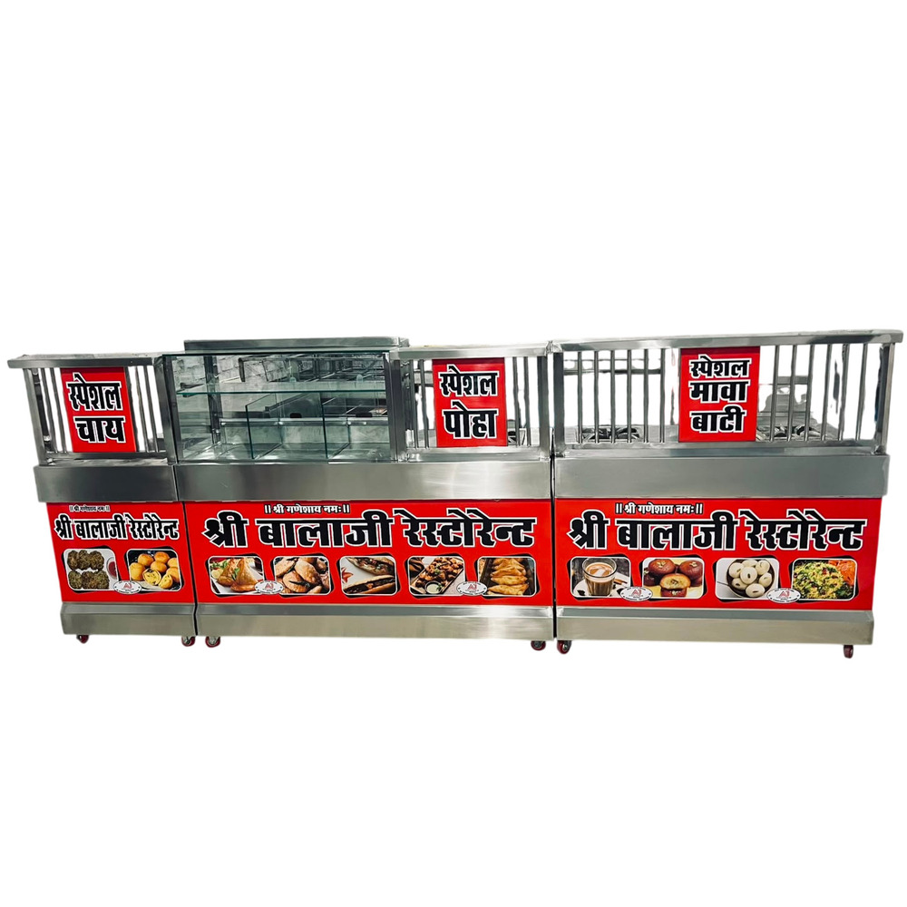 SS Commercial Food Display Counter
