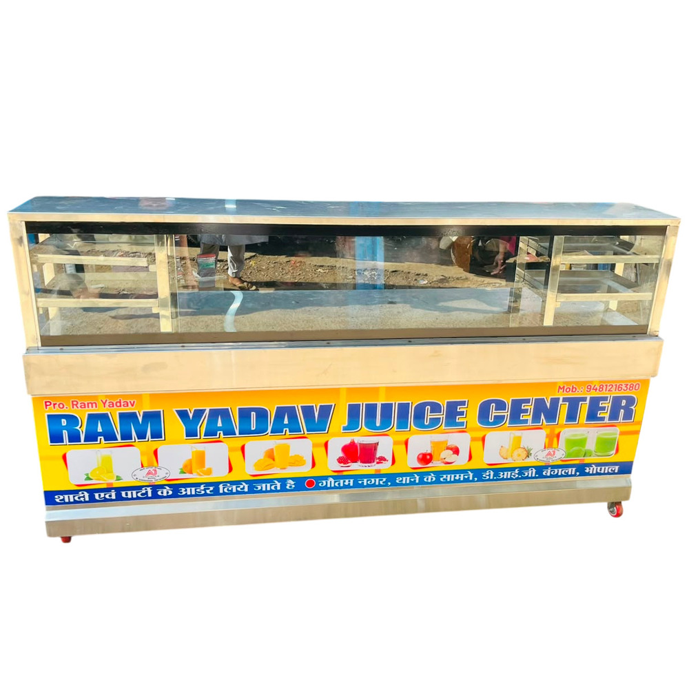 SS Juice Display Counter