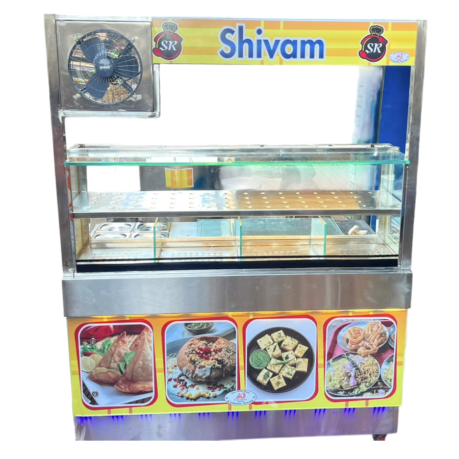 SS Commercial Samosa Display Counter