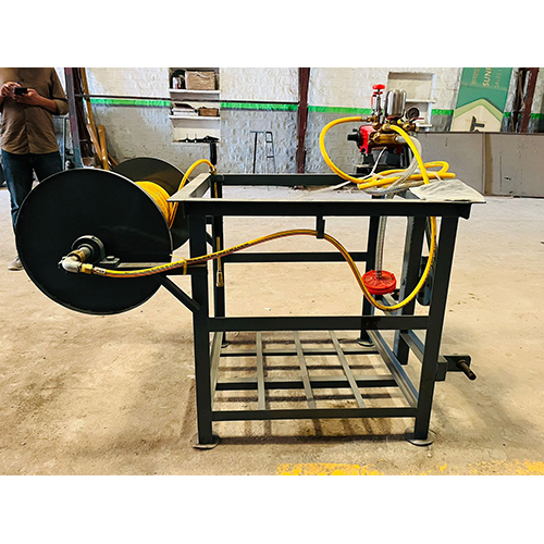 Metal Cart And Hose Reel Assembly
