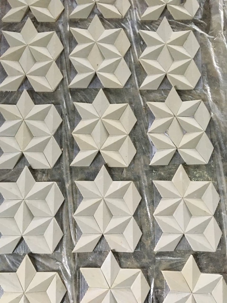 Gwalior Mint Barfi Shaped Tiles